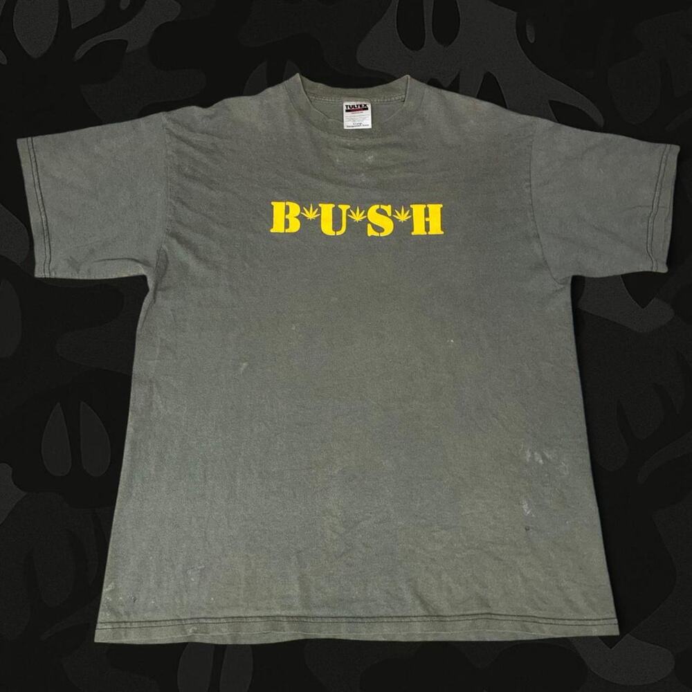 Rare vintage 90s Bush promotional t-shirt Sixteen Stone / Razorblade Suitcase